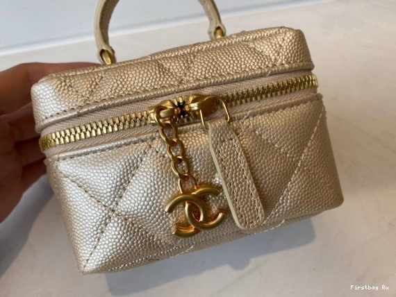 Firstbag Ru WITH CHANEL CHAIN VANITY SMALL 0825